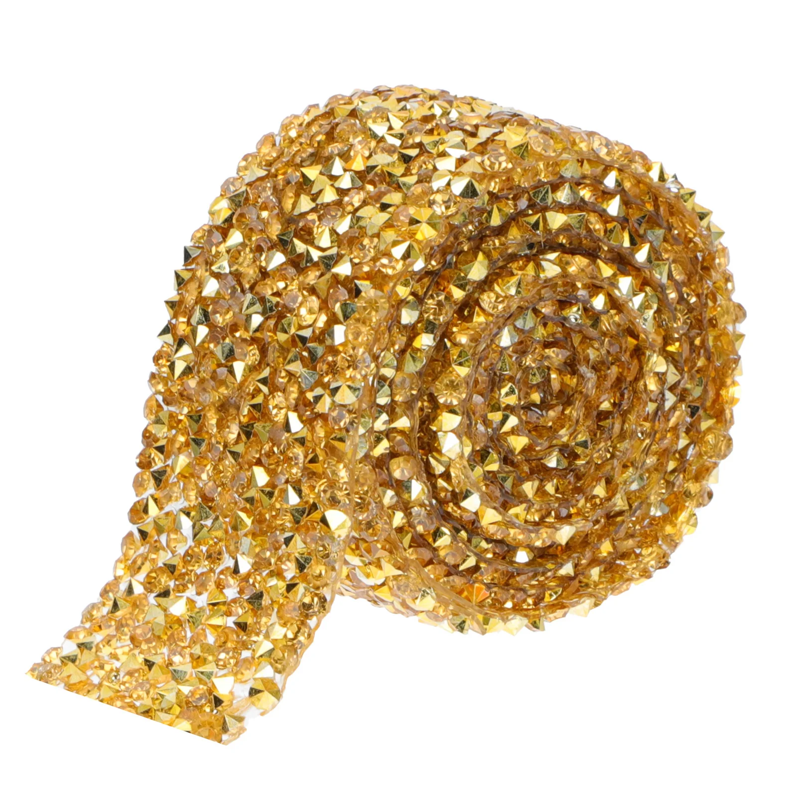 1 rotolo di nastro per vestiti fai da te con diamanti, nastro decorativo autoadesivo per progetti di cucito di abbigliamento, confezione regalo, accessorio per vestiti fai da te