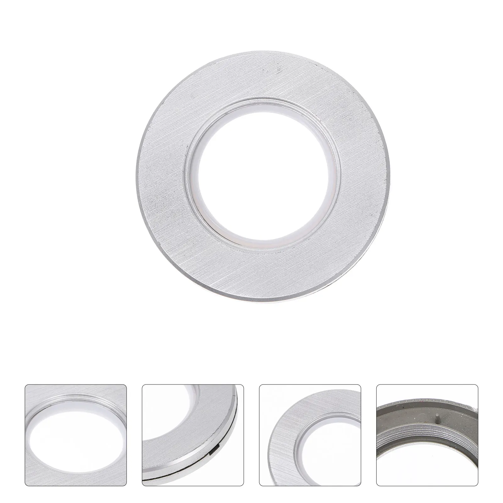 

50Pcs Curtain Ring Buckle High-Quality Smooth Surface Easy Install Strong Bearing Capacity Home Hotel Accessories