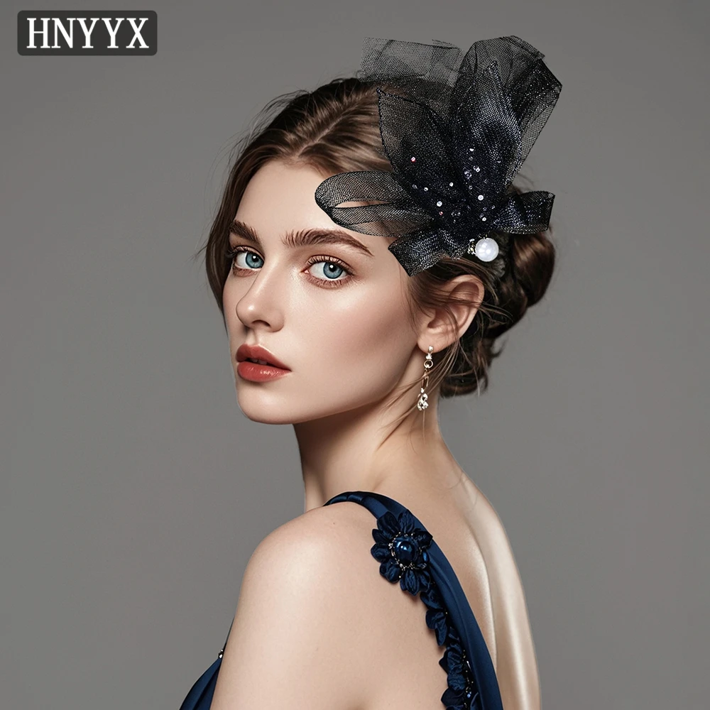 

YouLaPan Minimalist Bridal Wedding Hair Clip Handmade Lace Bow Everyday Girls' Banquets Dances Parties Hair Accessories YXA181