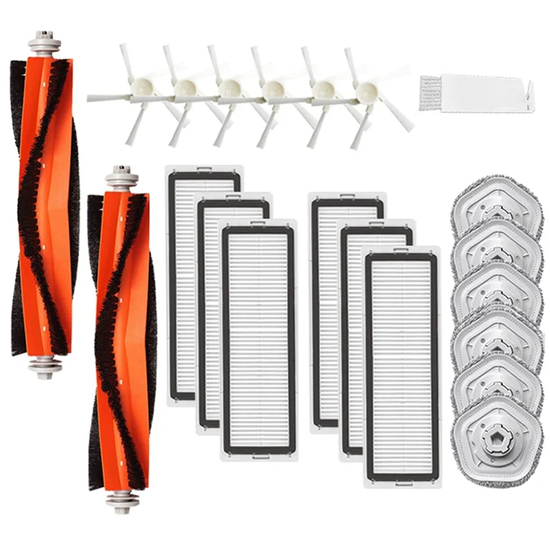 A98G-For Dreame Bot W10 W10pro Vacuum Cleaner Main Side Brush Mops HEPA Filter Replacement Spare Parts Accessory