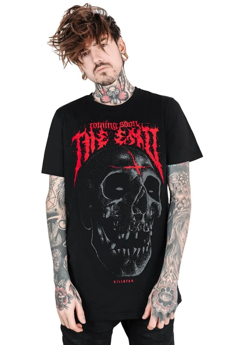 Raise Hell Dark Art Style Summer Casual T-Shirt Men's and Women's Luxury Brand Top