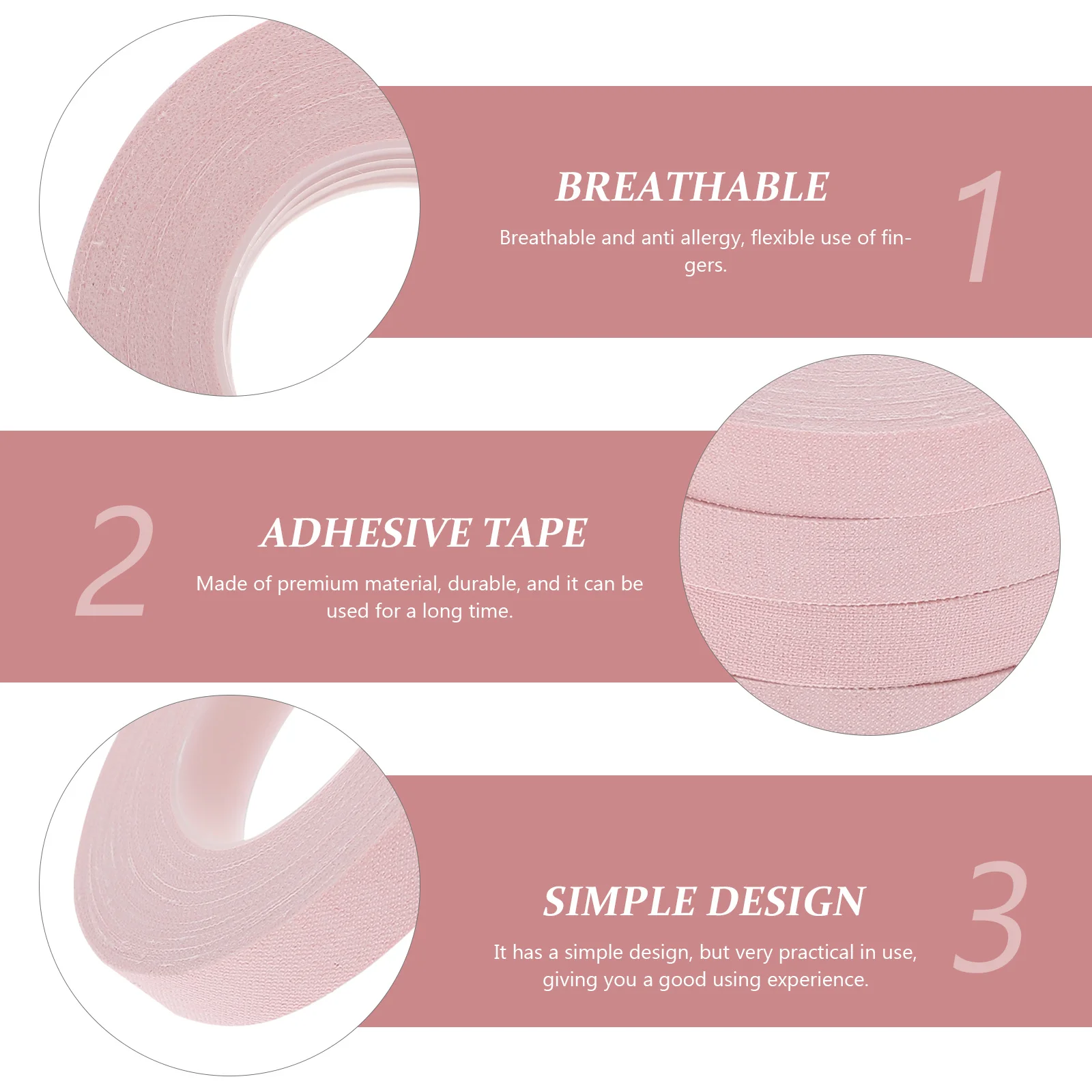 

5 Rolls Guzheng Tape Wear-Resistant Pipa Fingernail Tape Cuttable Durable Instrument Accessory Finger Supply For Guitar Nail