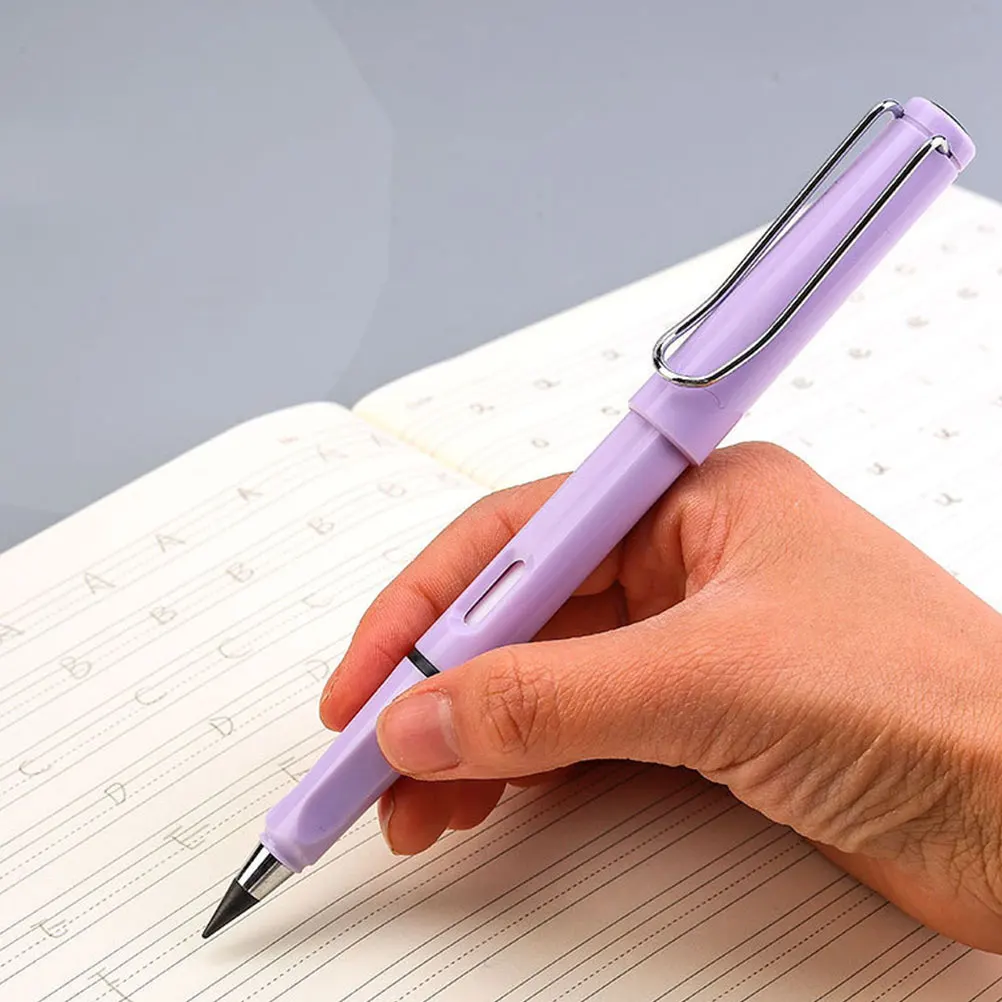 

25pcs Pencil Tip Inkless Refills Lasting Writing Core Replacement Heads for Students Artists Portable Sketching Supplies