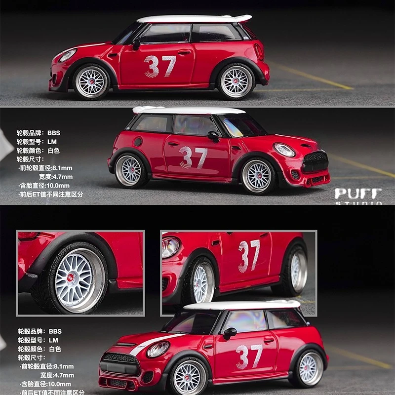 

PuffStudio_1/64-BBS-LM-8.1mm Shaft Hub Modified Wheel Hub Car Model Accessories