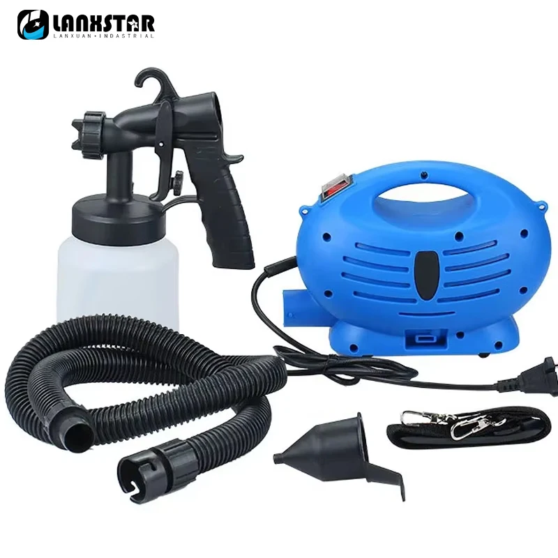 650W 220V Automatic Electric Spray Gun Mister High Atomization Paint Spraying Machine Household Maintenance Portable Spray Gun