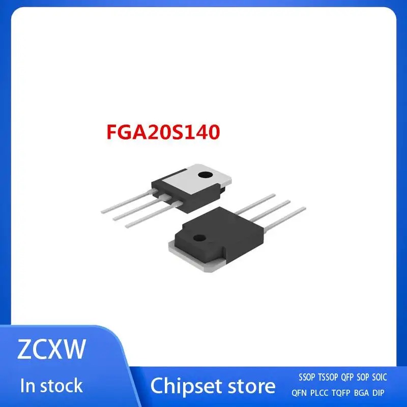 

10PCS/LOT FGA20S140P FGA20S140 20N140 TO-3p 20A 1400V