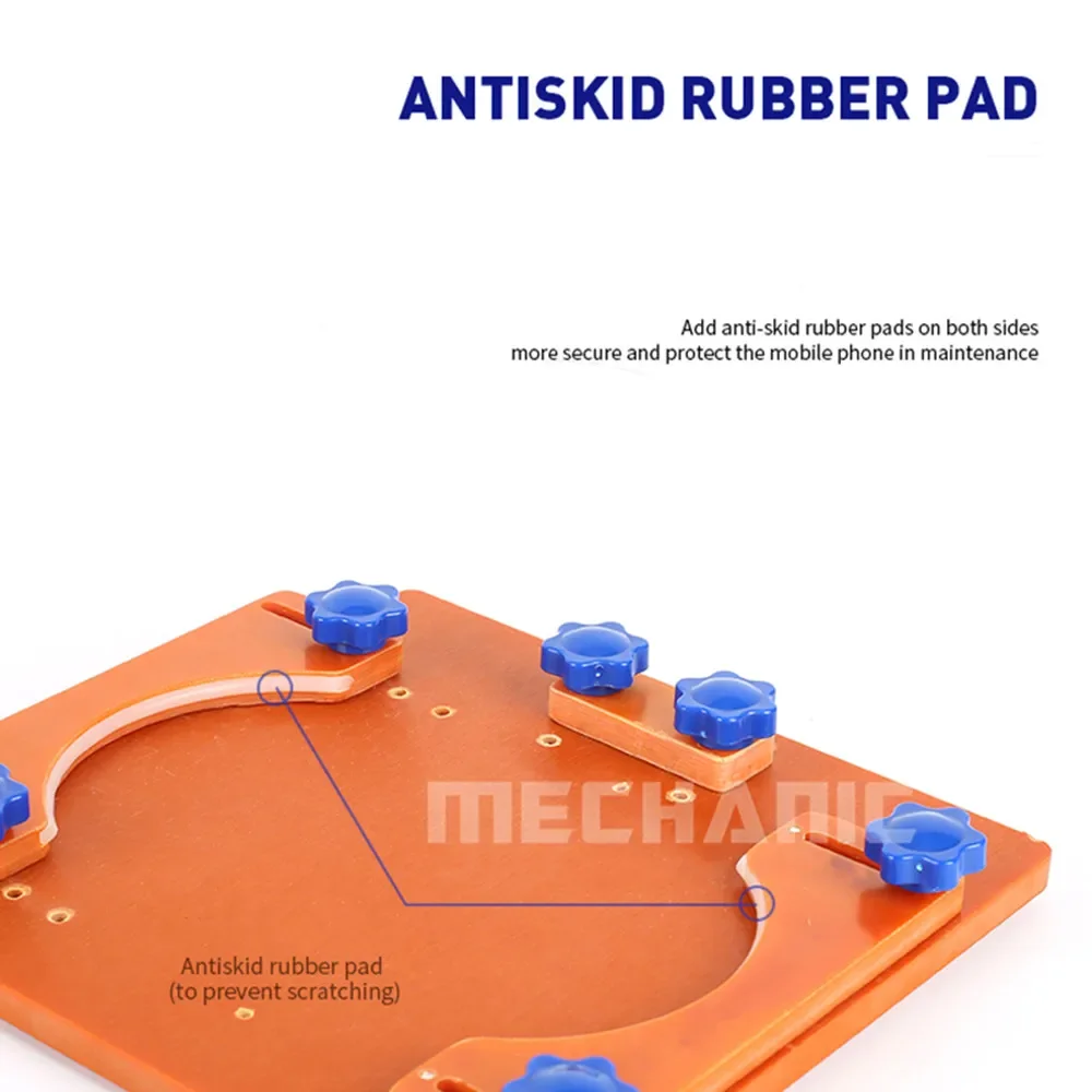 Imagem -02 - Mecânico-fixação Suporte de Reparação de Vidro para Iphone Ipad Tablet pc Remover Tampa Traseira Separando Ferramentas Kj006