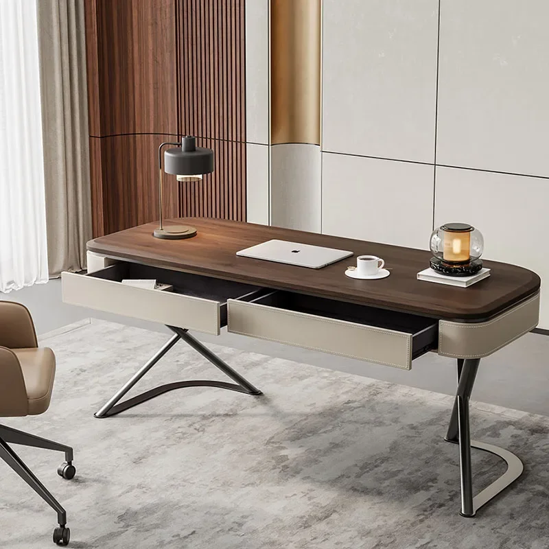

School Office Study Desks Supplies Organizers Gaming Computer Desks Writing Standing Mesas De Computador Modern Furniture