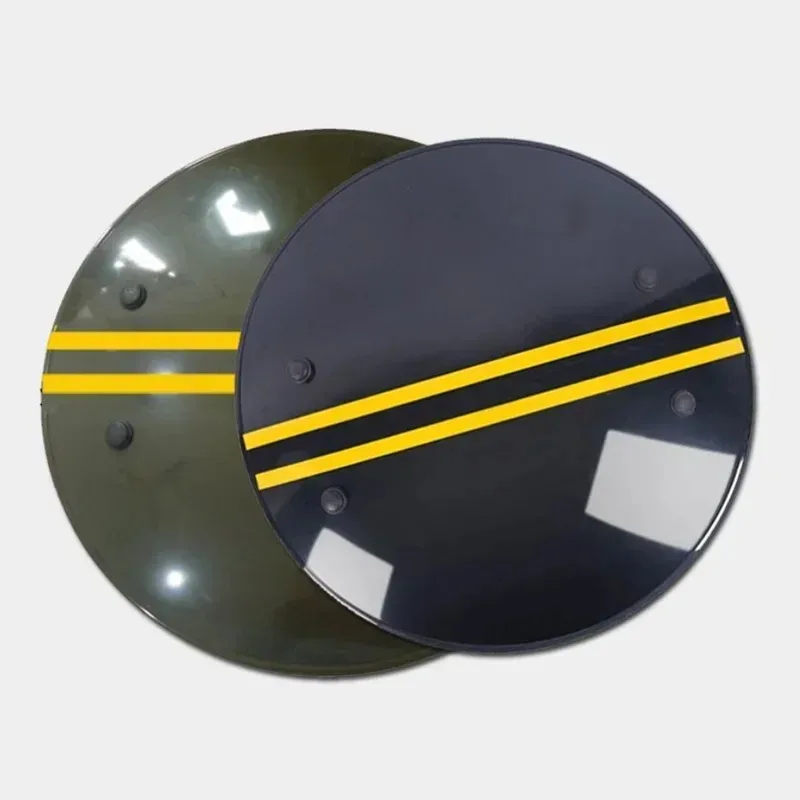 

Army Green Polycarbonate Round Anti Riot Shield PC Security Protection Swat Police Tactical Gear Tools Hunting Accessories Caza