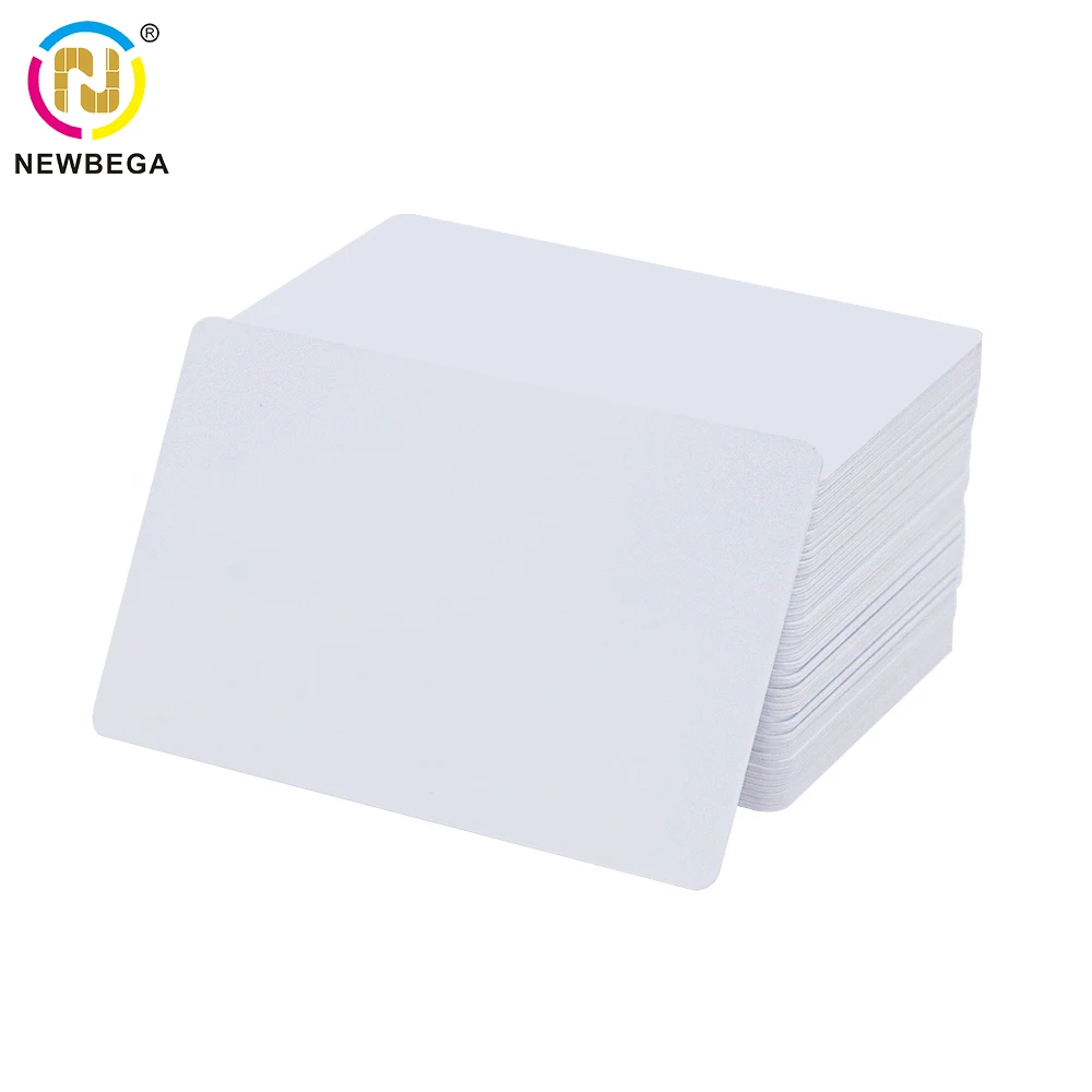 10PCS 13.56MHz Inkjet IC RFID White Card NFC 213 Blank PVC Card, Suitable for Inkjet Printer Printing