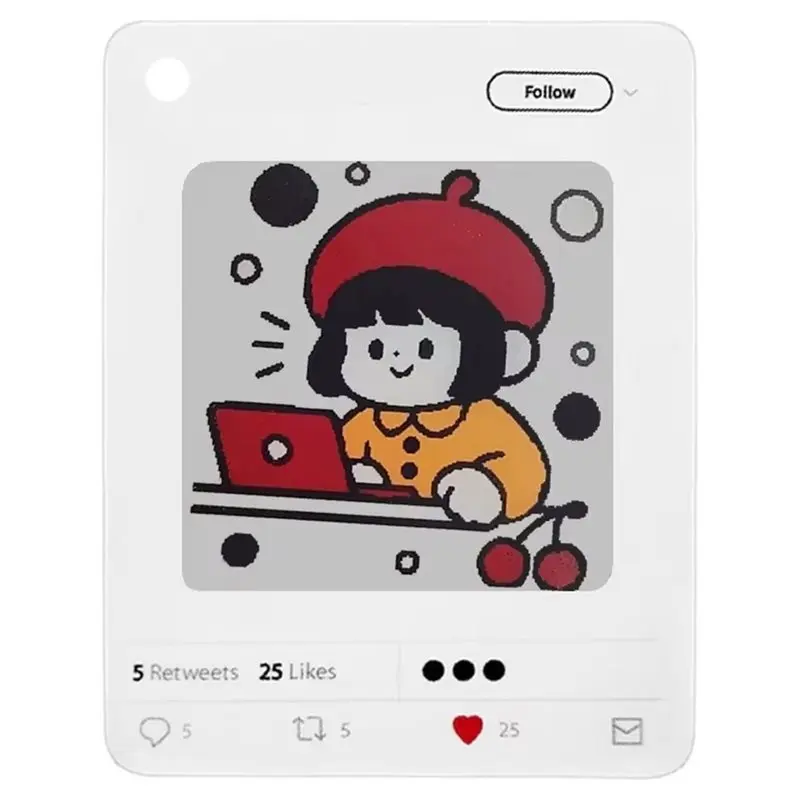B29C-Battery-Free NFC E-Paper Display Tag 1.54