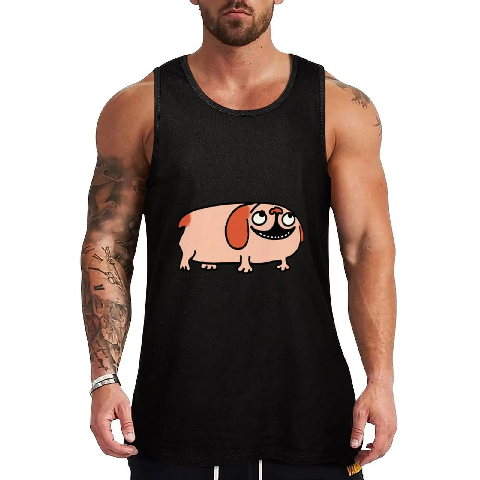 The Moog Tank Top Fitness Tank Top Lightweight Breathable Gym Shirt