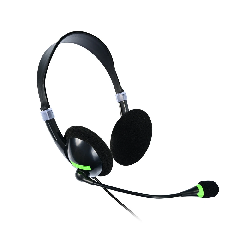 

USB Interface Gaming Wired Headset Laptop PC Earplugs Noise Reduction Stereo with Microphone