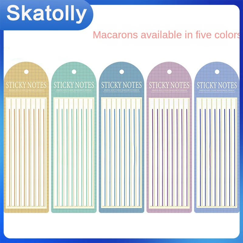 

Color Post Its Notes Waterproof Transparent Index Tabs Reusable Sticker Office Supplies Fluorescent school Notepad Sticky Note