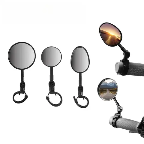 Electric Scooter Rearview Mirror for Xiaomi M365 1S Mi3 for Ninebot Max G30 G3 G2 F3 E3 ZT3 F20 F30 F40 Safety View Mirror Parts