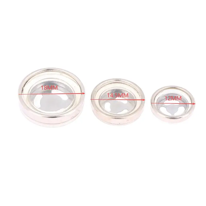 【New】10Pcs Brake Master Cylinder Sight Glass With O Ring Motorcycle Brake Master Cylinder Window For Motorcycle ATV