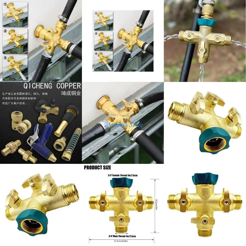 

U2JC встречает украшенные бронзовые ворота перенаправителя воды с выходными отверстиями 0,5 фута и защитой от факторов утечки