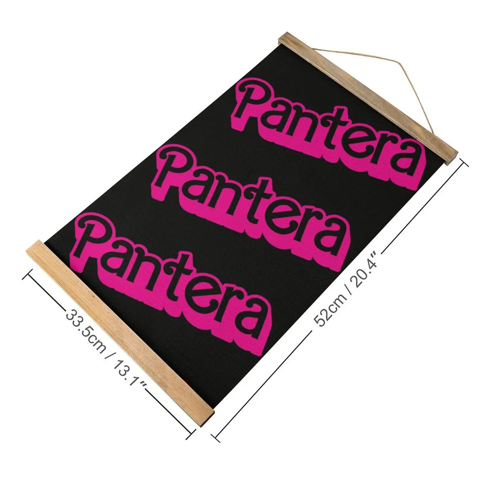 Canvas Hanging Picture Pantera X  Graphic Vintage Sarcastic Mural Bedroom Picture Hanging  Style Decorate