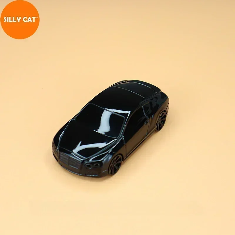 Car Shape Model Car Key Case Cover Fob Suit For Audi 2018-up A3 A6 A7 A8 E-Tron Q7 Q8 RS6 RS7 S3 S6 S7 Smart Remote Key Glove