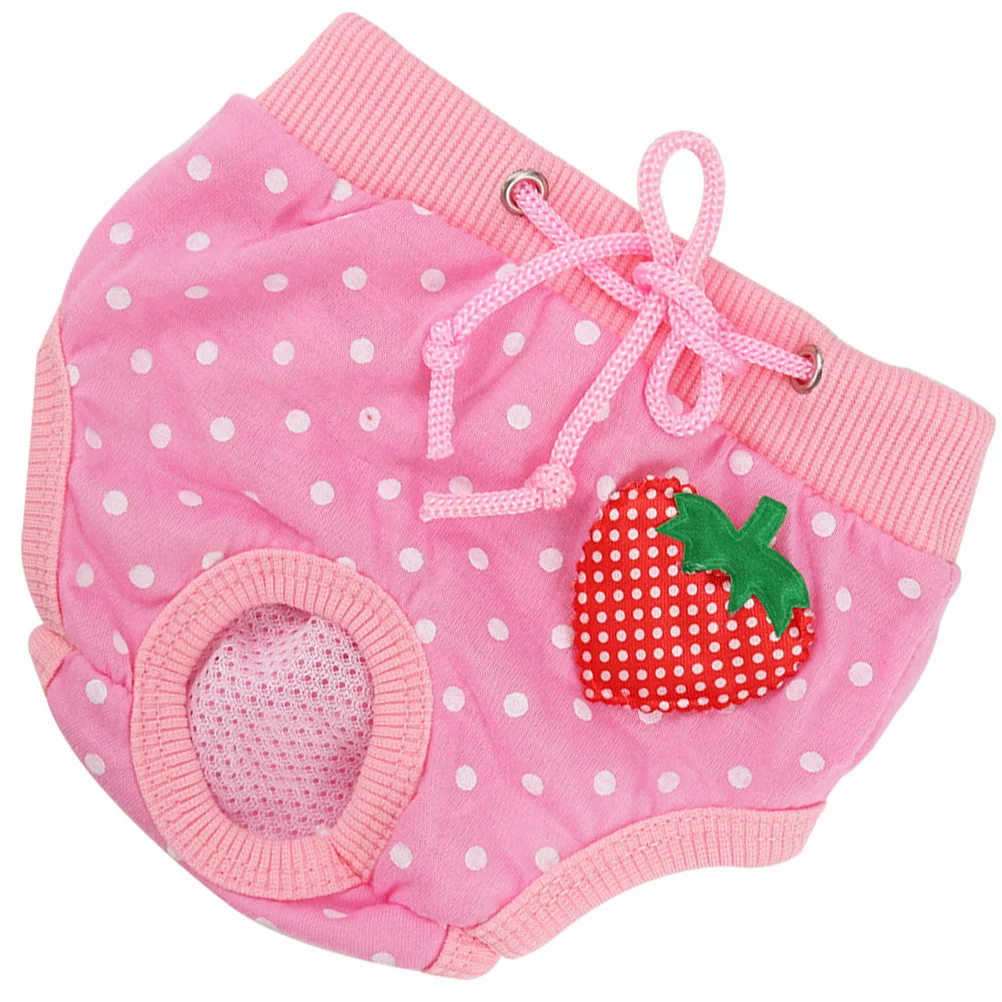 

Pet Physiological Pants Dog Menstruation Diaper Reusable Puppy Diapers Female The Sanitary Small Washable