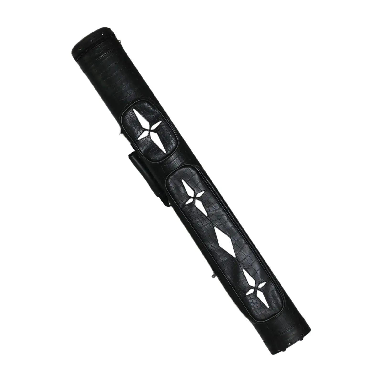 

Pool Cue Case Billiard Pool Cue Bag PU Leather Pouch Container with Zipper