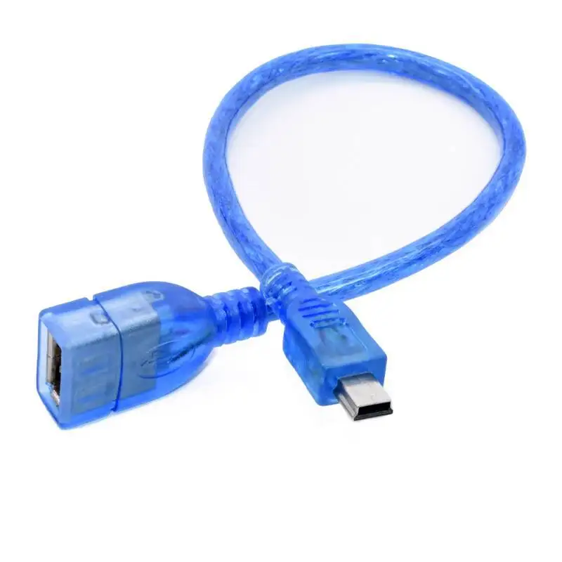 1 Stück USB-Datenkabel Trapezförmiger Anschluss Buchsenadapter T-Port-Verlängerung 30 cm – Detail 2