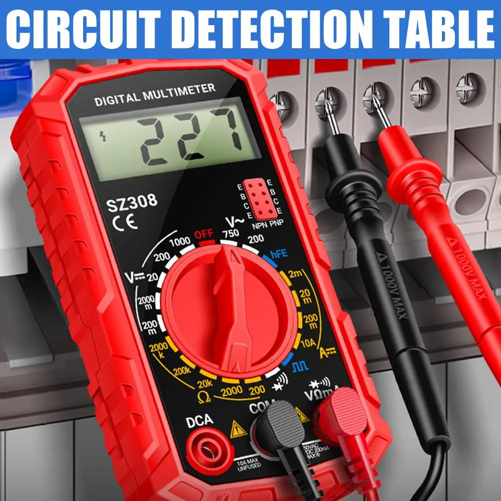 New Car Circuit Testing Table Digital Multimeter Electrician Testing And Maintenance Digital Display Multifunctional Tests Tool