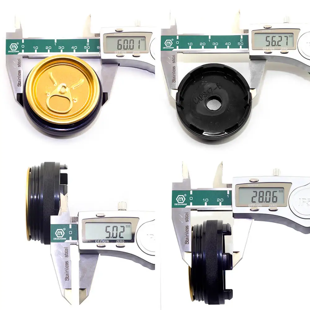 1pc For XXR Racing 600C-E-180 Cans Car Wheel Center Caps Hub 60mm (2.36in) Funny Rims Auto Styling Interior Accessories