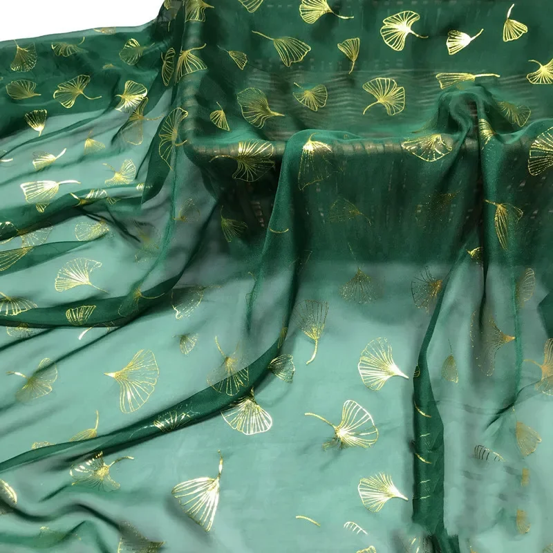 100*150cm Bronzing Fabric Background Mesh Decorative Material Chiffon for Dress