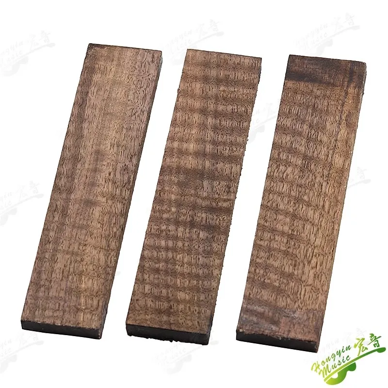 Guitar yards tiger print black walnut classical folk ukulele production repair materials