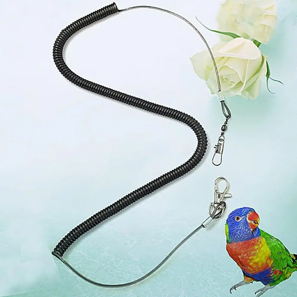 Parrot Bird Leash Flying Training Rope Straps Parrot Cockatiels Starling Budgie Adjustable Long Rope Traction Belt Pets Supplies