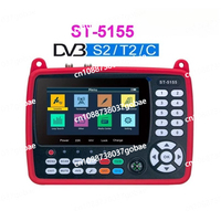 Satlink ST-5155 DVB-S2+DVB-C+ DVB-T2 Combo MPEG4 HD H.265 satellite finder Meter 4.3 inch VS ST-5150 gtmedia V8 Finder2 pro max