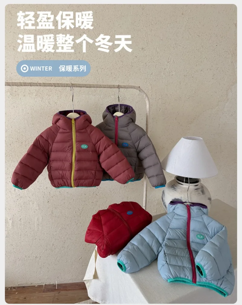Bellbell Herbst Winter Neugeborene Mädchen Parkas 1-6 Jahre Kinder Mädchen Leichte Oberbekleidung Mantel Dicke Warme Mädchen Kapuzenjacke für Kleinkinder – Detail 7