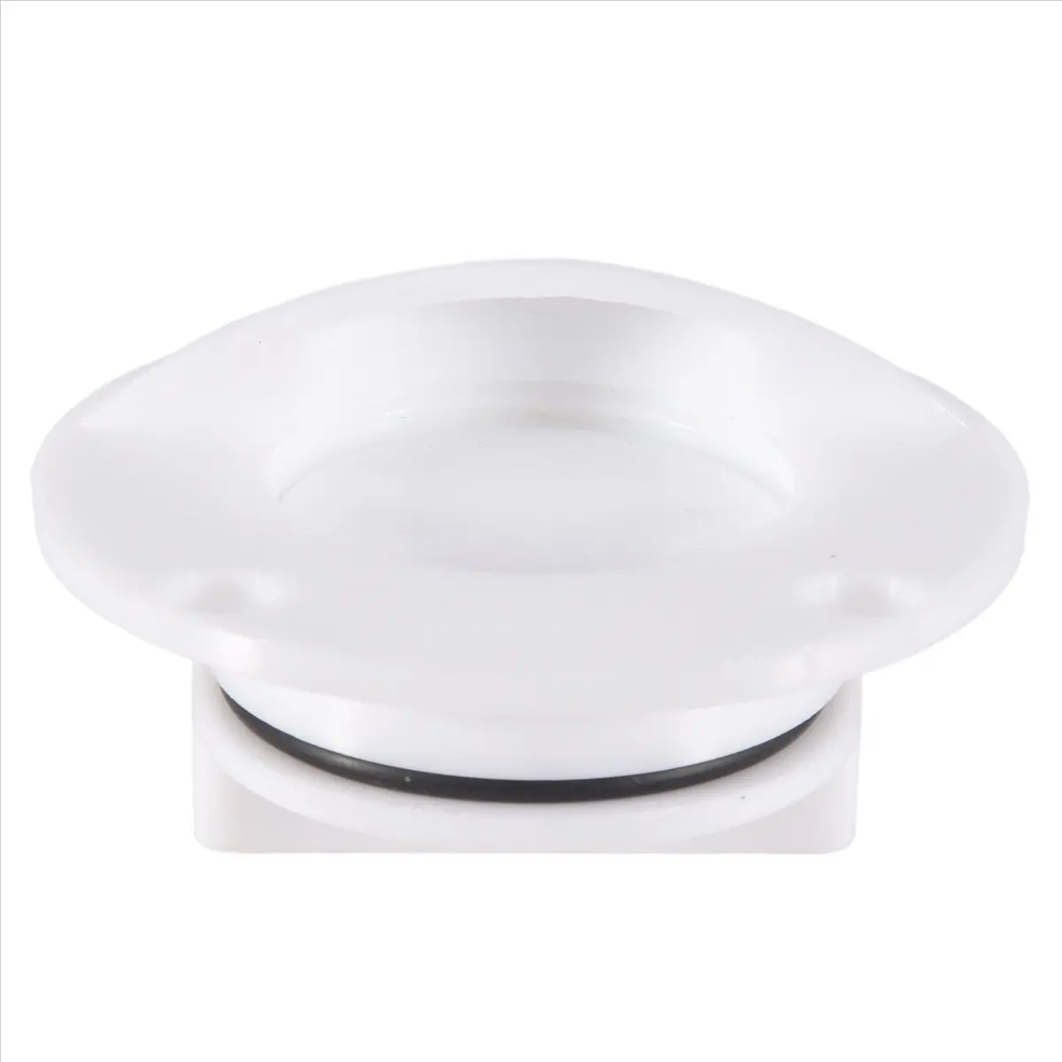 ABST Universal White Nylon Marine Boat Transom Deck Mount Drain Scupper Valve Cap Bung Stopper Replacement Accessories