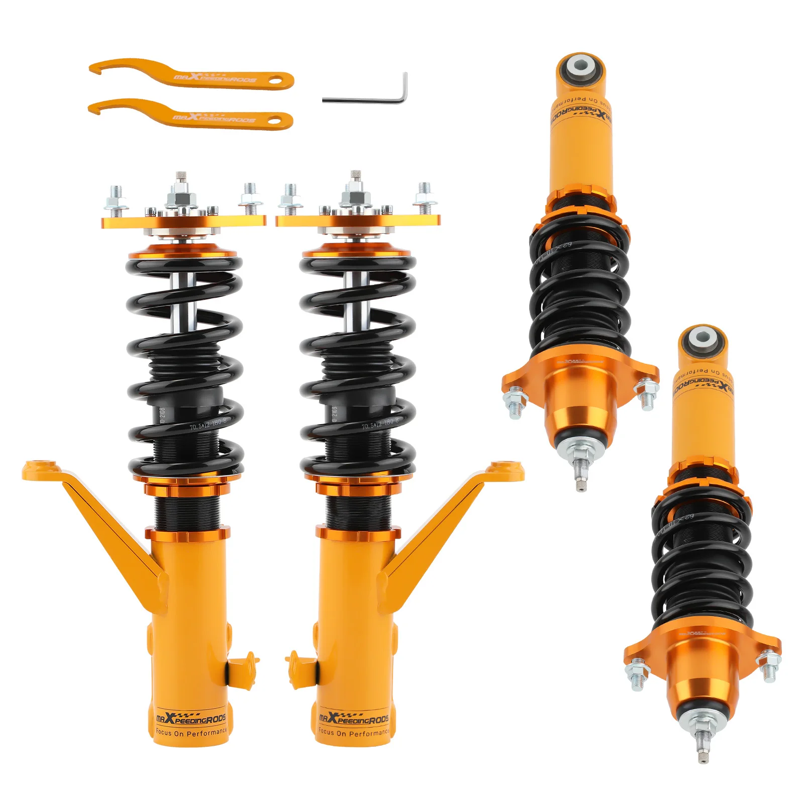 

24 Ways Damper & Height Adjustable Coilovers For Honda Acura RSX & Type-S 02-06 Coilover Lowering Suspension Shocks Struts