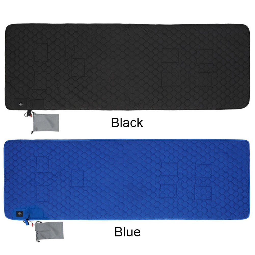 Winter Heating Mat USB Heating Sleeping Mat Camping Warming Mattress Temperature Warm Tent Sleeping Mat Foldable Sleeping Pad