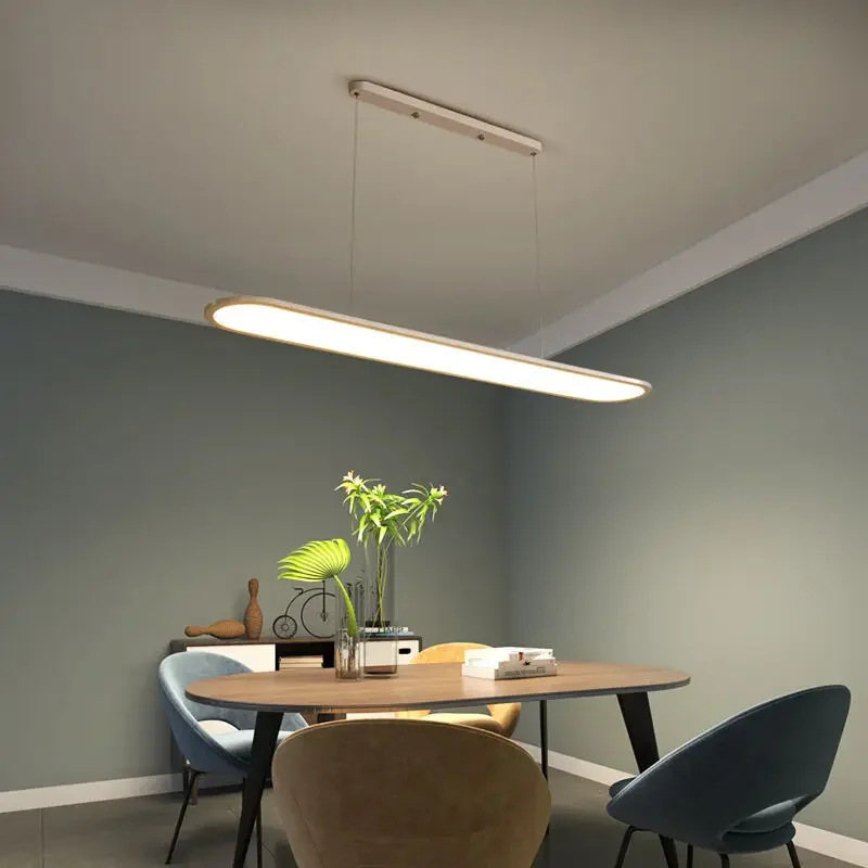 Modern Minimalista LED Pendant Lights, Black Chandelier, Iluminação para mesa de cozinha, Sala de jantar, Suspensão Design, Lusters Fixture