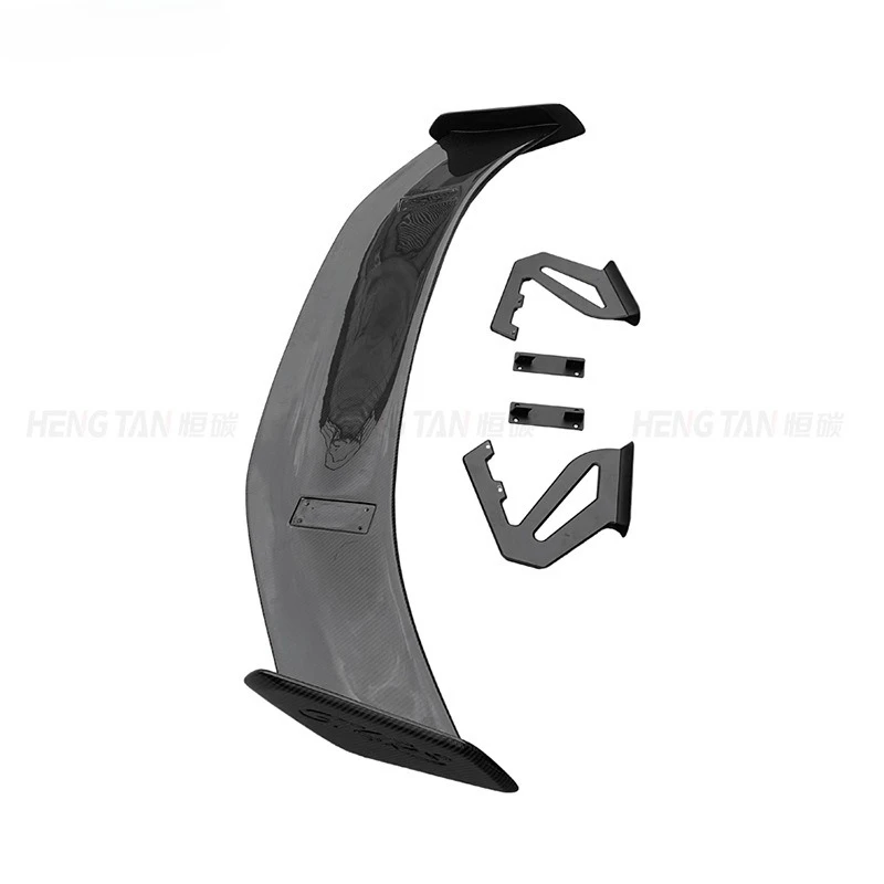 

For Porsche 718 GT4RS Tail Carbon Fiber GT Tail Fixed Wing Rear Spoiler Auto Parts