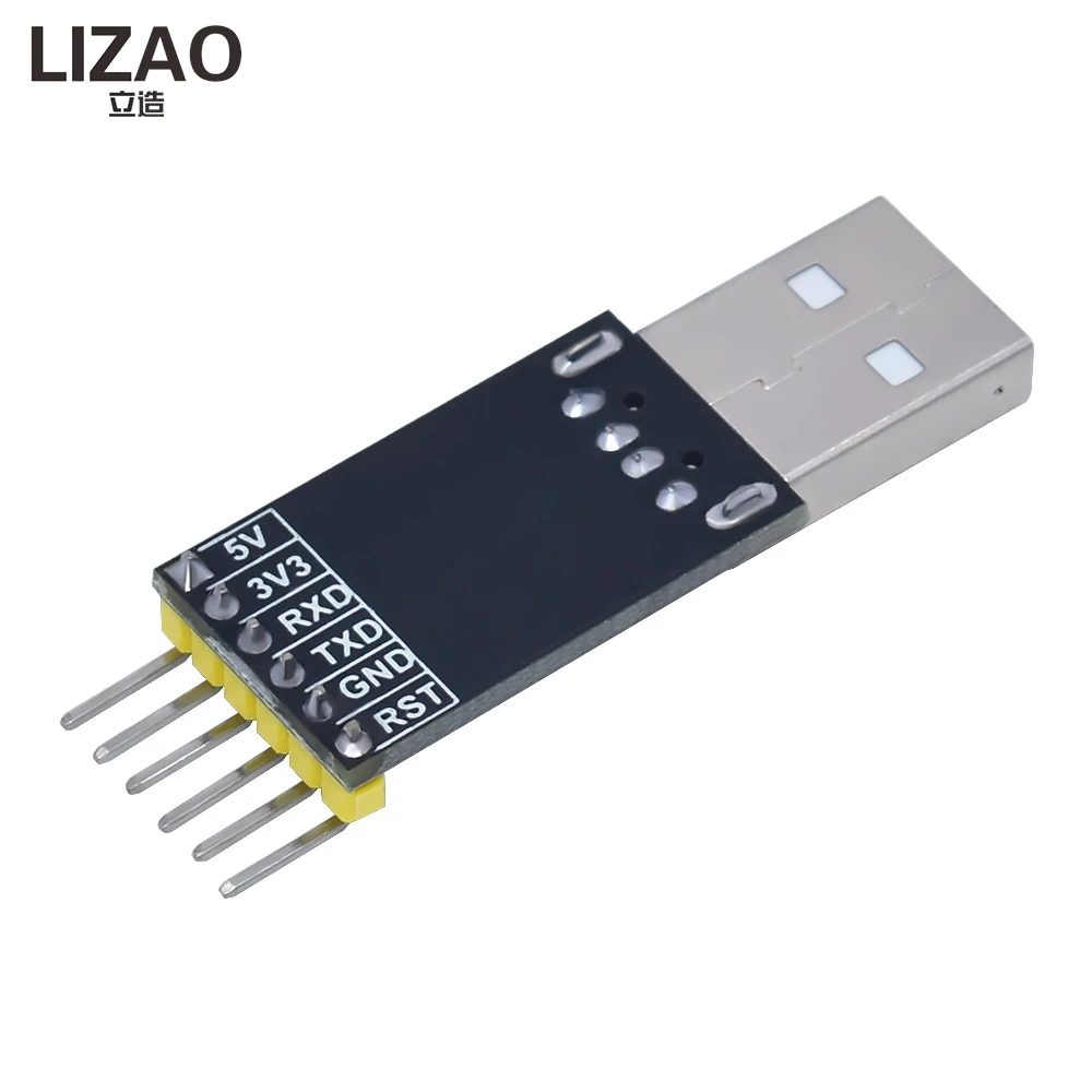 CH340N Serial Port Program Download Module USB to TTL Downloader Flash Small Board 3.3V 5V Switchable Serial Adapter For Arduino