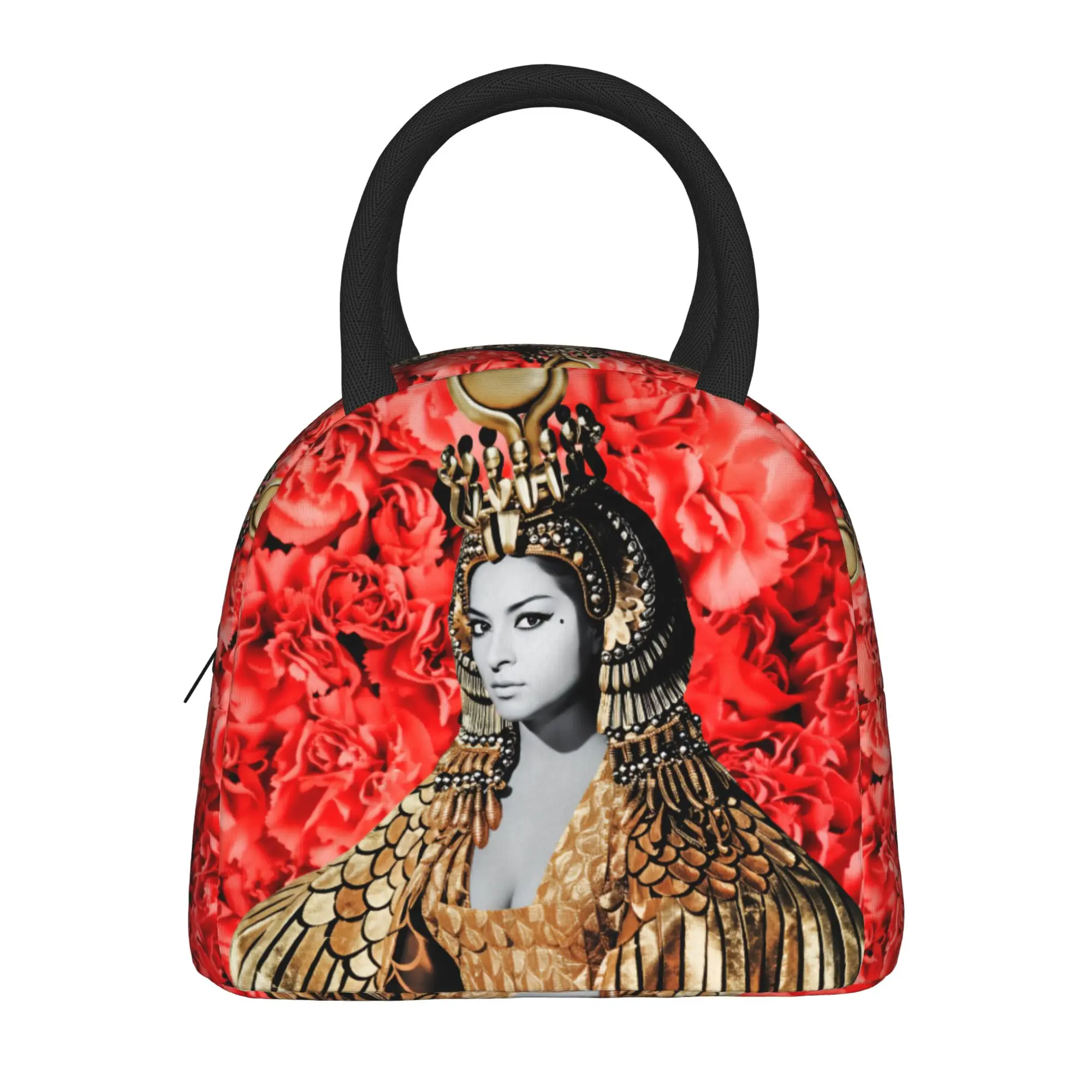 Lola Flores Spanish Dancer Lunch Bag Picnic Lunch Box For Child Design Thermal Lunch Bags Waterproof Convenient Cooler Bag