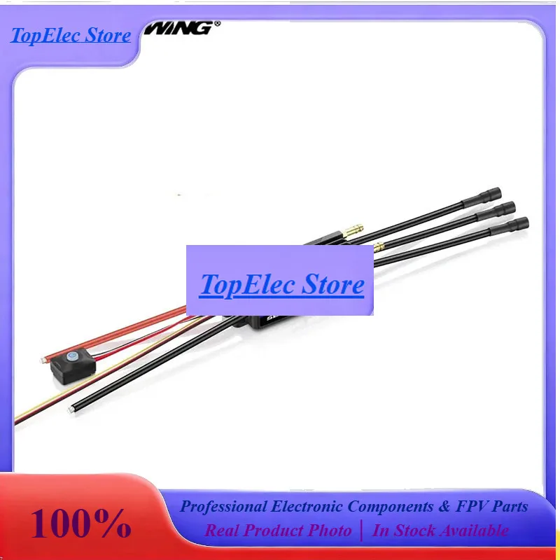 TopEsSeaKing 160A V4 Boat ESC 160A/800A Peak, Built-in Bluetooth & Data Logging, Dual Water Cooling IP67 8A BEC 6-8.4V