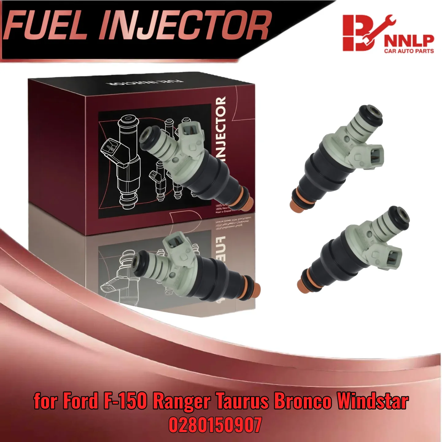 

4 топливных форсунки OEM 0280150941 для Ford F-150 Ranger для Ford Taurus Bronco Windstar также подходят 0280150907