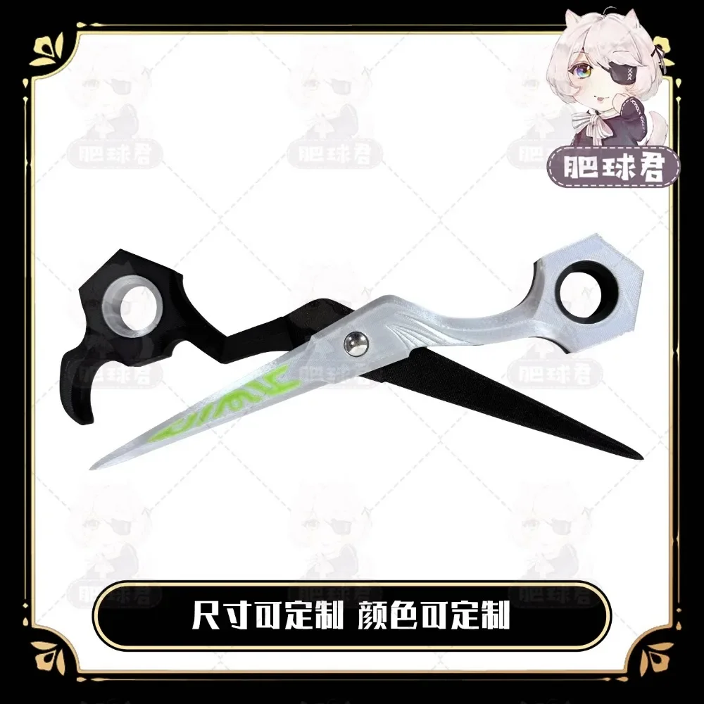 Anime Cosplay Scissors Prop Character Decorative Prop for Cos Events Exhibition Portrait Shooting