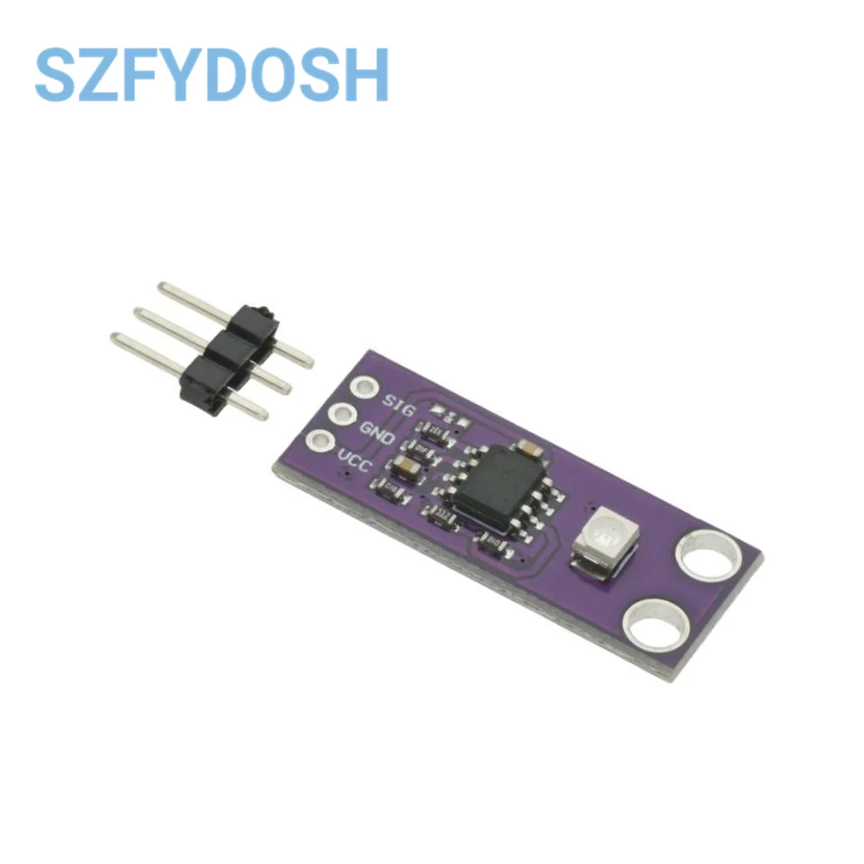 GUVA-S12SD UV Detection Sensor Module S12SD Light Sensor Diy Kit Electronic PCB Board Module 240nm-370nm For Arduino