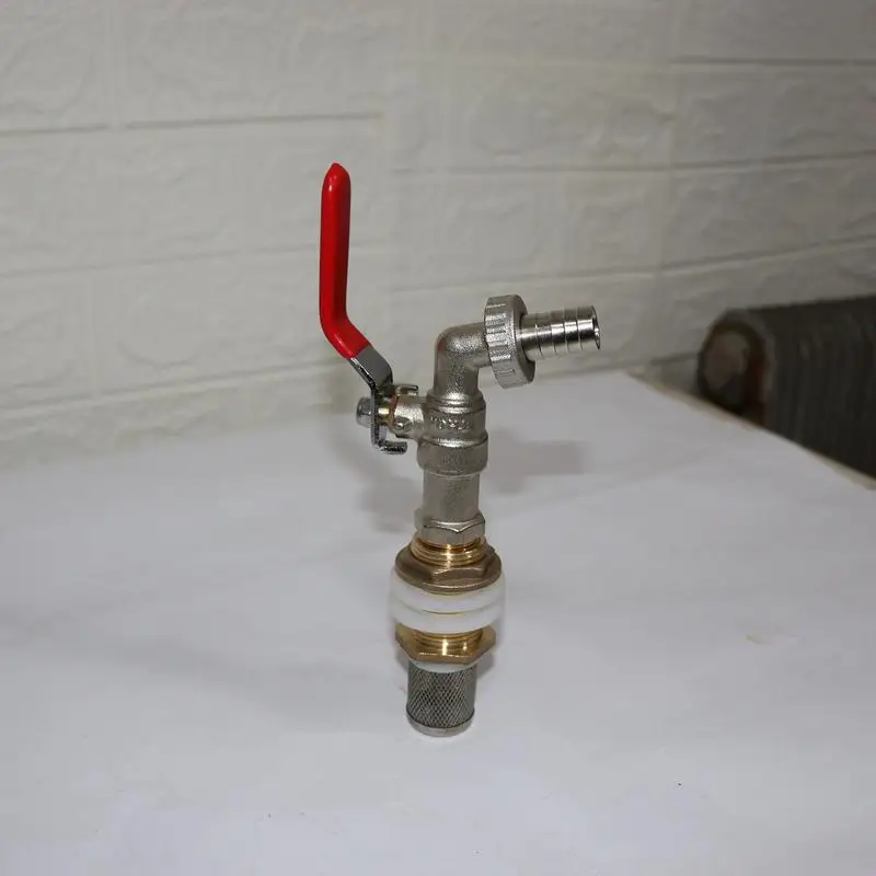 1/2 Garden Irrigation IBC Outlet Tank Water Tap Faucet Valve IBC Ton Drum Joint Ton Barrel Brass IBC Accessories