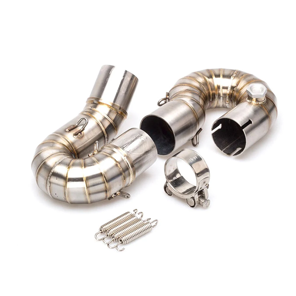 

Slip-on Motorcycle Exhaust Muffler Middle Link Pipe For Honda CBR1000RR exhaust CBR 1000RR 2008 2009 2010 2011 2012-2016