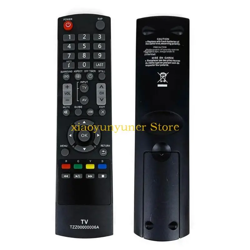 P9JB Easy Setups Television Remote TZZ00000006A For TC32LC5 TC32LC54 LCD Displays