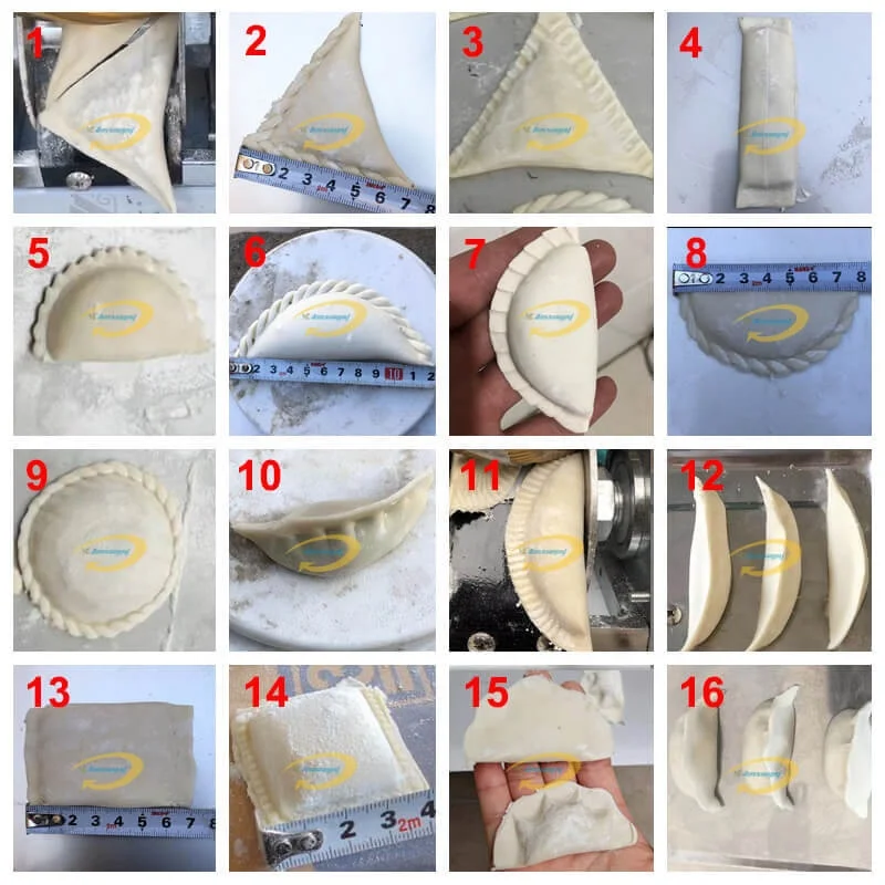 صانع زلابية صغيرة قابلة للطي آلة امبانادا آلة زلابية الجمبري آلة زلابية أوتوماتيكية السمبوسك