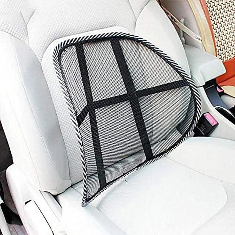

Breathable Ergonomic Car Lumbar Support Cushion, Universal Back Pillow for Comfortable Driving