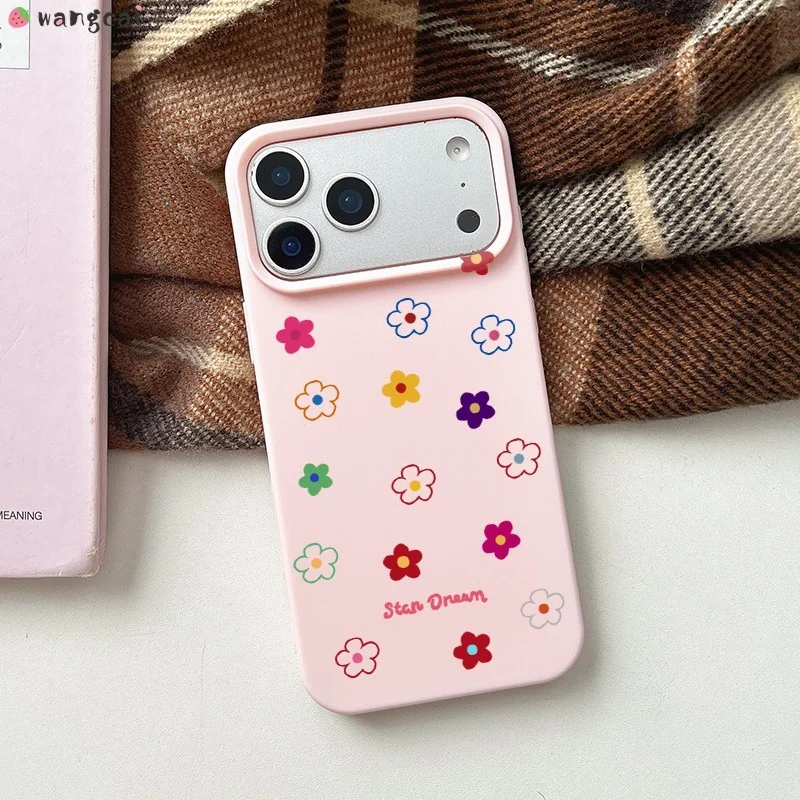 Flower Floral Matte Frosted Case For Xiaomi 17 Pro Max 15 14 13 Ultra 14 Civi 4 3 Poco F7 Ultra F6 X5 Pro F5 X7 X6 X4 GT M6